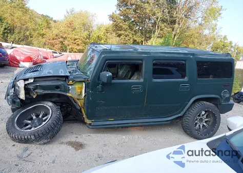 2003 Hummer H2 from USA, damaged, VIN 5GRGN23U63H149138